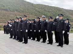 皋兰县公安局祭奠卧龙岗红西路军纪念广场