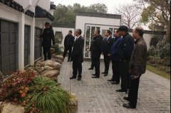 张家口市民政局领导一行认真考察利来国际app集团