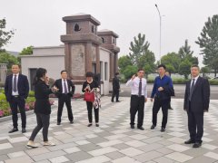 江苏盐城大丰福寿园领导来浙江利来国际app调研
