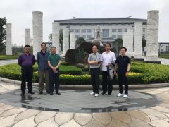 中国殡葬协会王宏阶、杨世森一行莅临考察指导